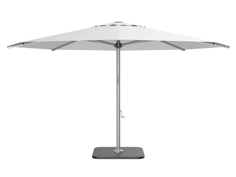 Shademaker Astral Aluminum 16.5'' Foot Octagon Crank Lift Umbrella