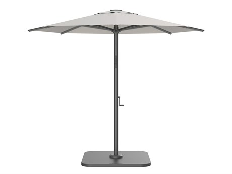 Shademaker Atlas Aluminum 13'' Foot Octagon Crank Lift Umbrella
