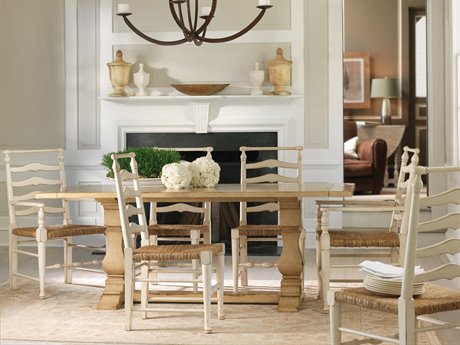 Somerset Bay Lake Tahoe Mahogany Wood Dining Room Set