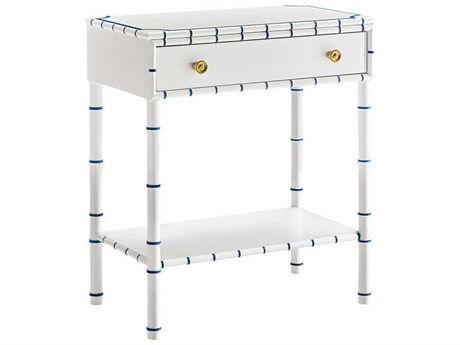 Somerset Bay Greenwich 1-Drawer White Nightstand