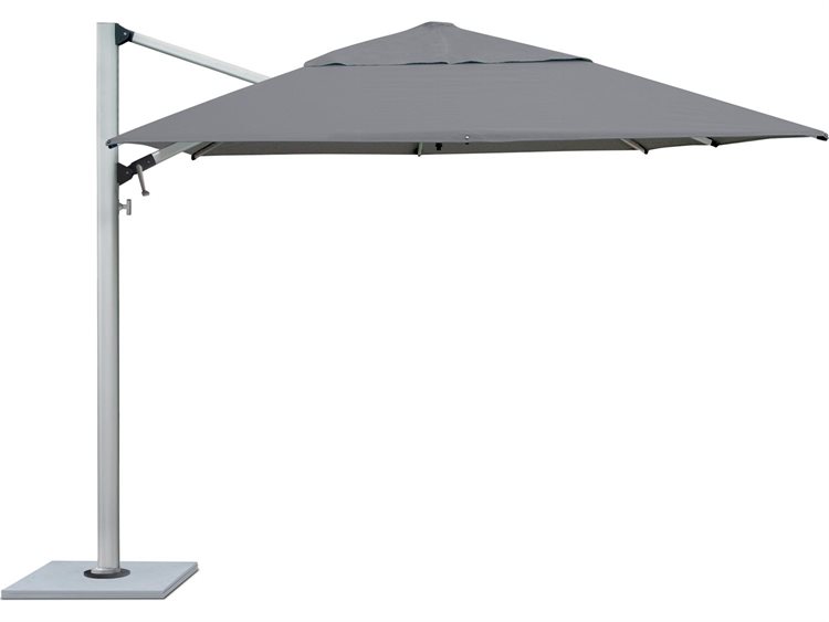 Shademaker Polaris 340RT 10 x 13 Rectangular Cantilever Umbrella