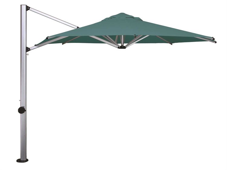 Shademaker Sirius Aluminum 9'9 Square Crank Lift Offset Umbrella