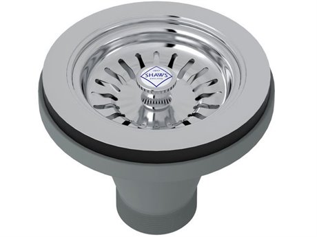 Shaws Polished Chrome Basket Strainer