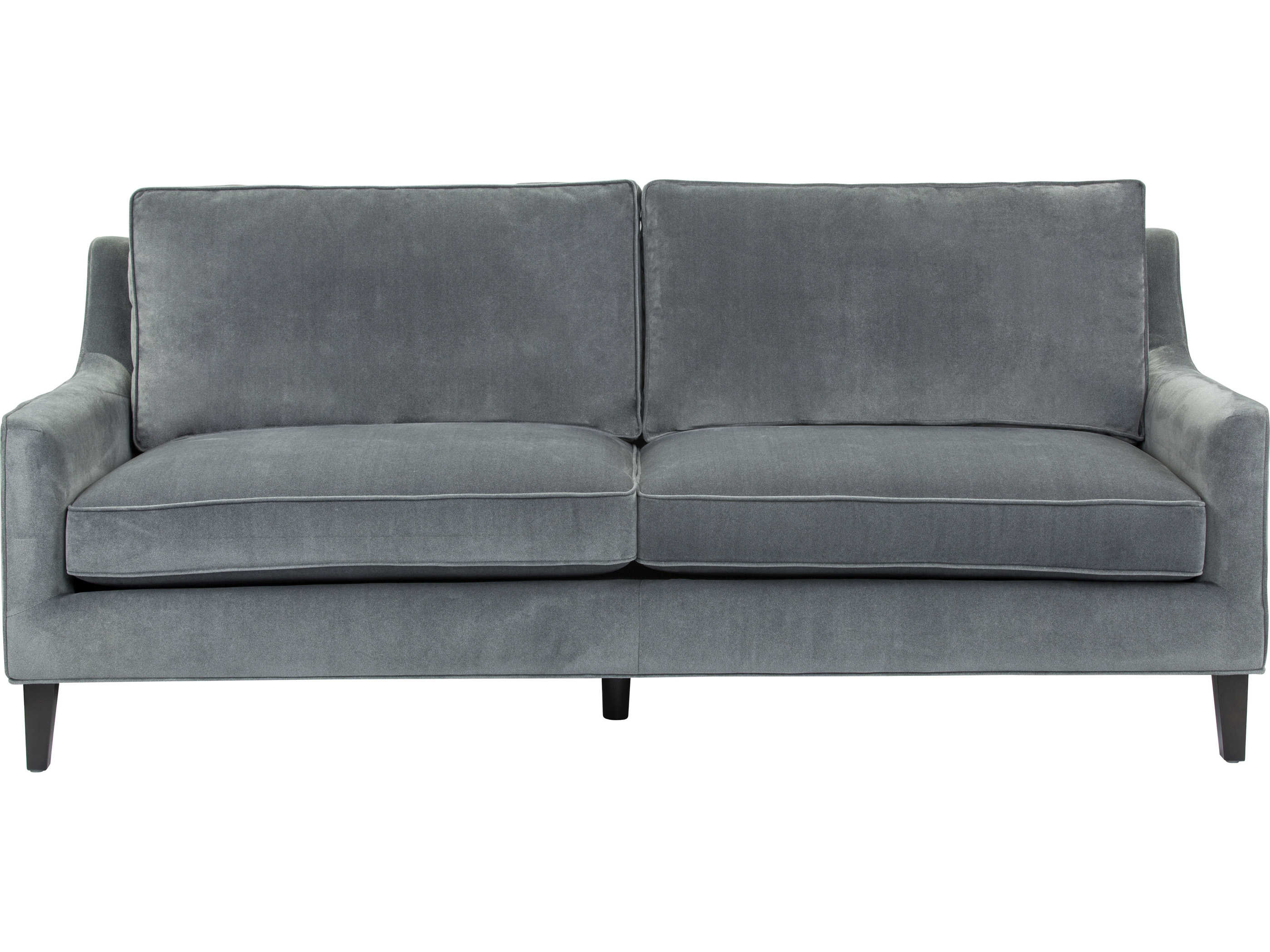 sunpan modern bugatti grain leather sofa
