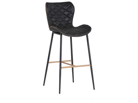 Sunpan Urban Unity 19" Lyla Barstool Antique Black