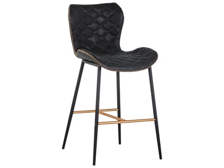 Sunpan Urban Unity 19" Lyla Counter Stool Antique Black