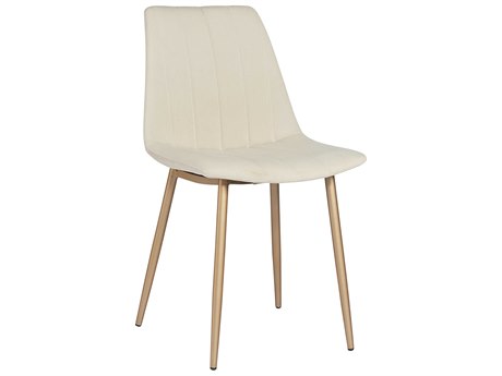 Sunpan Urban Unity Drew Dining Chair Champagne Gold Antonio Linen