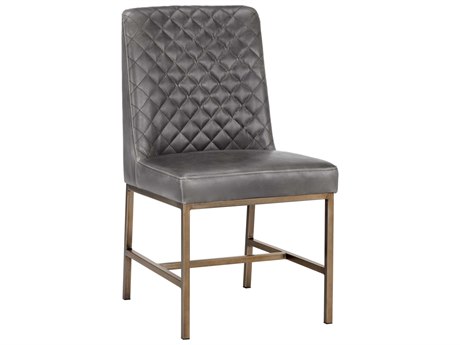 Sunpan 5west Leighland Dining Chair Overcast Grey