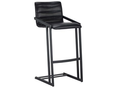 Sunpan Urban Unity 17.5" Webber Barstool Cantina Black