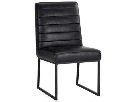 Sunpan 5west Spyros Dining Chair Coal Black