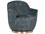 Sunpan Casey Swivel 30" Cream Fabric Accent Chair  SPN107964