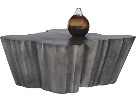 Sunpan Lynx Metal Antique Grey Coffee Table