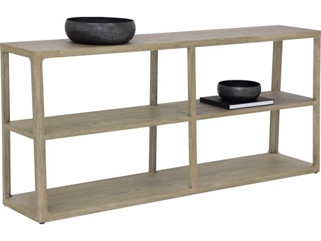 Sunpan Doncaster Grey Bookcase