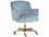 Sunpan Karina Copenhagen White Upholstered Adjustable Coumputer Chair  SPN107854