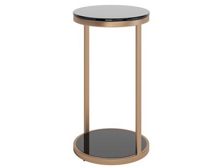 Sunpan Benjamin 11" Benjamin End Table Antique Brass