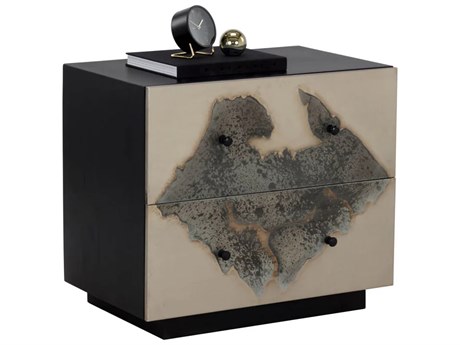 Sunpan Arlington 2-Drawers Nightstand