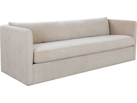 Sunpan Leander Danny Cream Upholstered Sofa