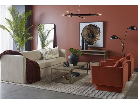 Sunpan Leander Living Room Set