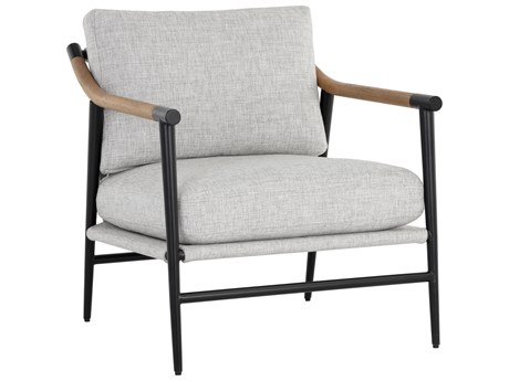 Sunpan Meadow Gray Accent Chair