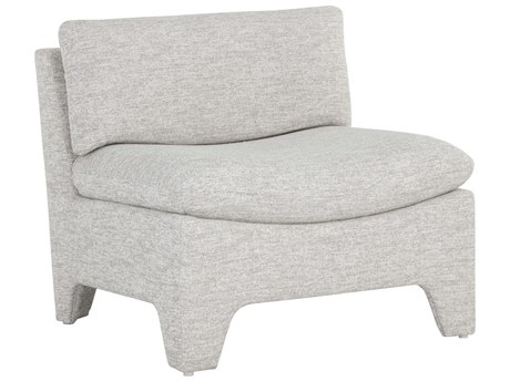 Sunpan Dallin Beige Fabric Accent Chair