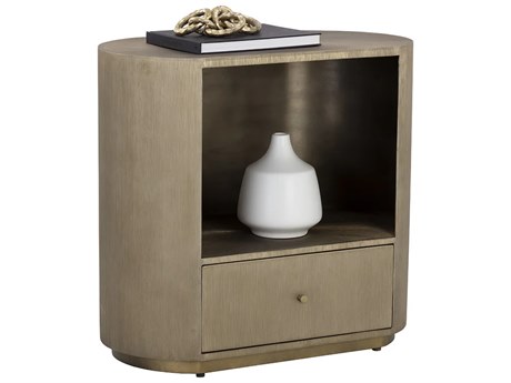 Sunpan Siena 1-Drawer Nightstand