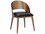 Sunpan Dezirae Black Leather Upholstered Side Dining Chair  SPN111040