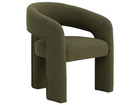 Sunpan Isidore Isidore Dining Armchair Copenhagen Olive