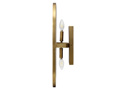 Sunpan Sidra Brass Wall Sconce