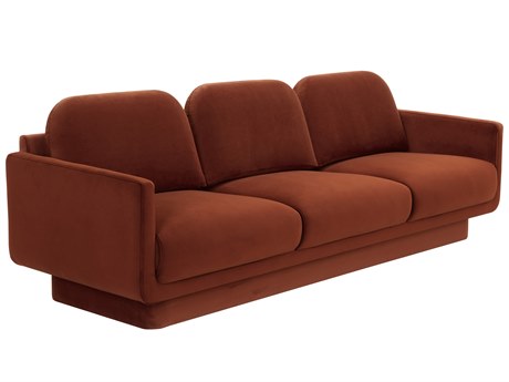 Sunpan Everton 97.5" Everton Sofa Meg Rust