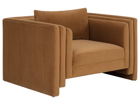 Sunpan Kira 46.5" Kira Armchair Meg Gold