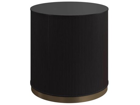 Sunpan Kalla 22" Kalla Side Table Charcoal