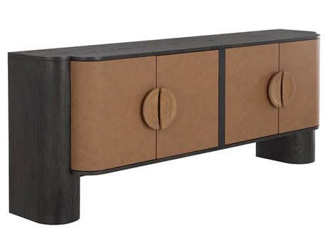 Sunpan Dresden 20" Oak Wood Sideboard
