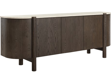 Sunpan Banyan 87" Oak Wood Brown Sideboard