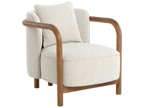 Sunpan Beatrice Beige Accent Chair