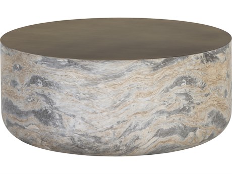 Marble Look - Antique Brass
