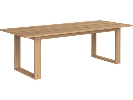 Sunpan Outdoor Tropea Teak Wood Natural 94.5''W x 39''D Rectangular Dining Table