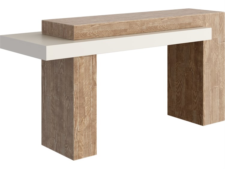Sunpan Outdoor Herriot Concrete Rectangular Console Table