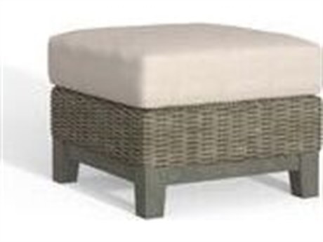 South Sea Rattan Timberline Wicker Outdoor Patio Ottoman