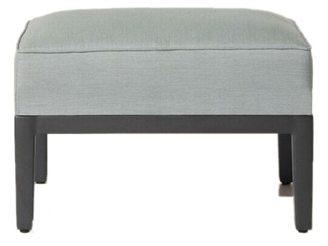 South Sea Rattan Nantucket Aluminum Outdoor Ottoman
