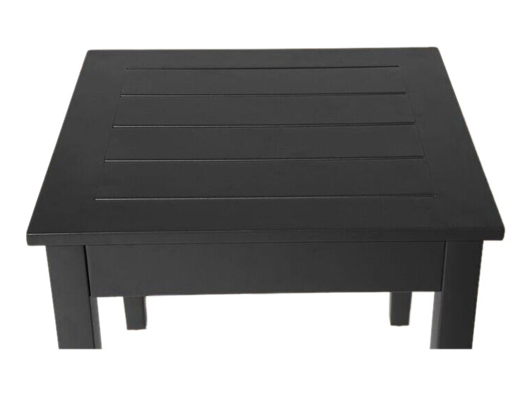 South Sea Rattan Nantucket Aluminum Rectangular Outdoor End Table 3