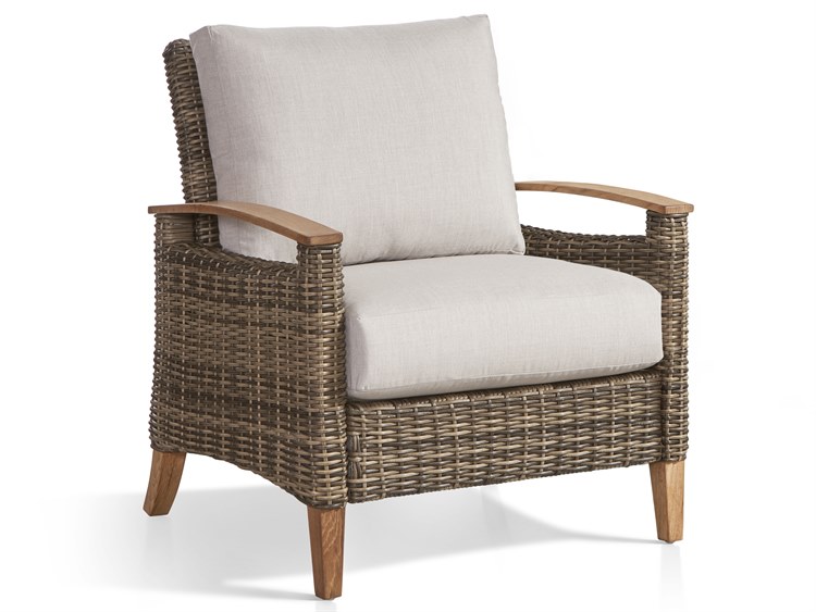 South Sea Rattan Payton Wicker Boulder Patio Lounge Chair
