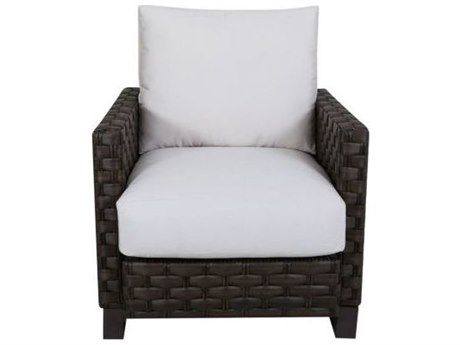 South Sea Rattan Cambridge Aluminum Wicker Lounge Chair