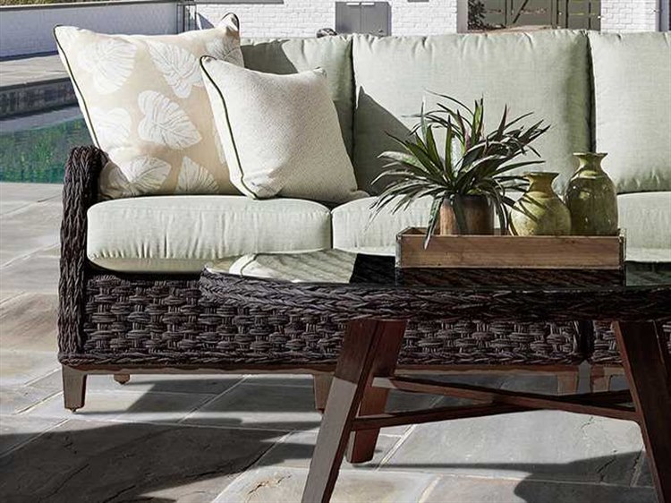 South Sea Rattan Patio Done Quick Grand Isle Sectional One Arm South Sea Rattan Patio Done Quick Grand Isle Sectional One Arm Loveseat Lsf 77462 Pdq