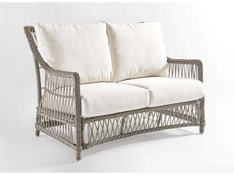 South Sea Rattan Westbay Wicker Slate Loveseat