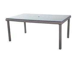 72'' x 42'' Wide Square Glass Dining Table