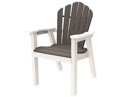 Seaside Casual Classic Adirondack Recycled Plastic Dining Arm Chair