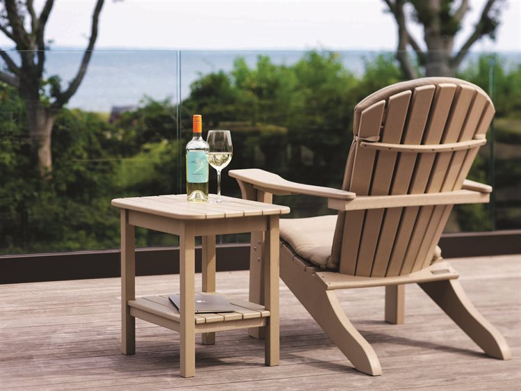 Seaside Casual Shellback Adirondack Recycled Plastic Cushion Lounge Set