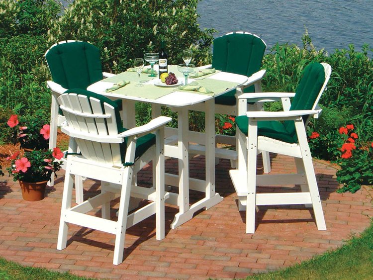 Seaside Casual Portsmouth Recycled Plastic Bar Set