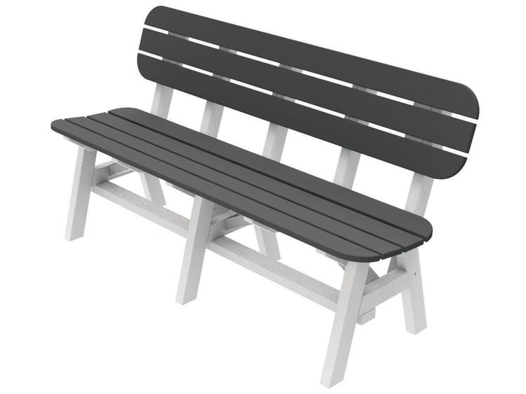 Seaside Casual Portsmouth Recycled Plastic 5 ft. Bench