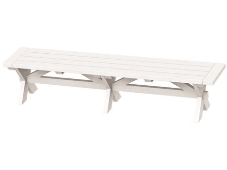 Seaside Casual Sonoma Recycled Plastic 76'' Bench